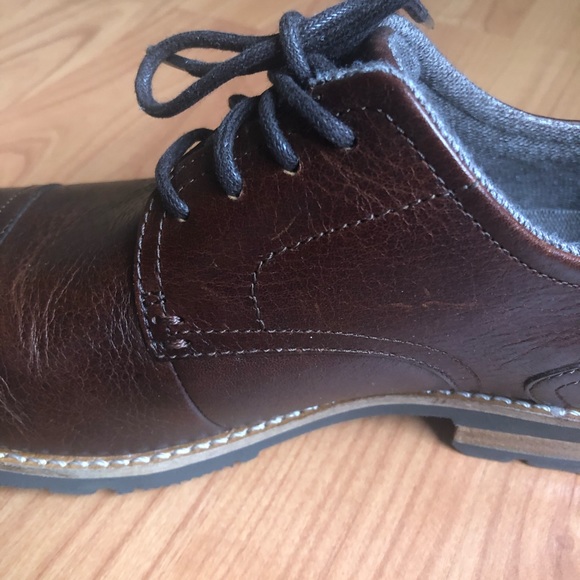 Rockport Brown Oxford dress shoes, size 8 main image 4